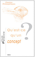 Qu'est-ce qu'un concept?